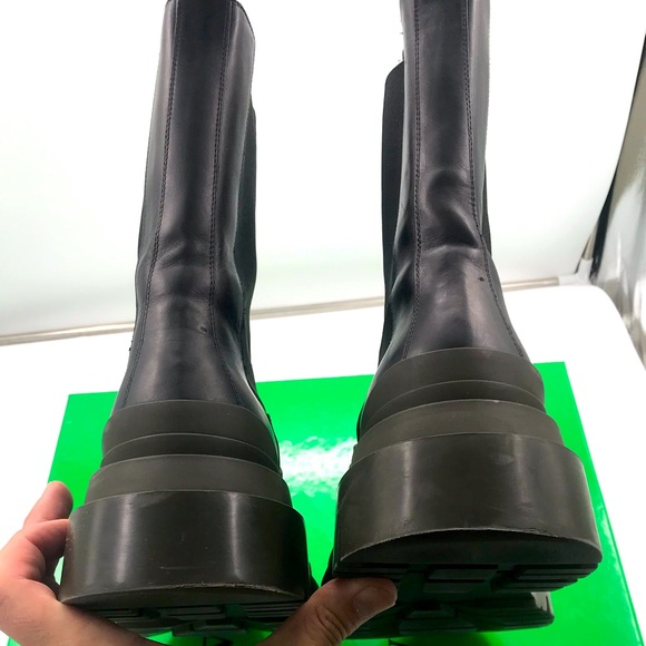 Bottega Veneta Tire Boot Military Calf Size 39 Used - Picture 14 of 15